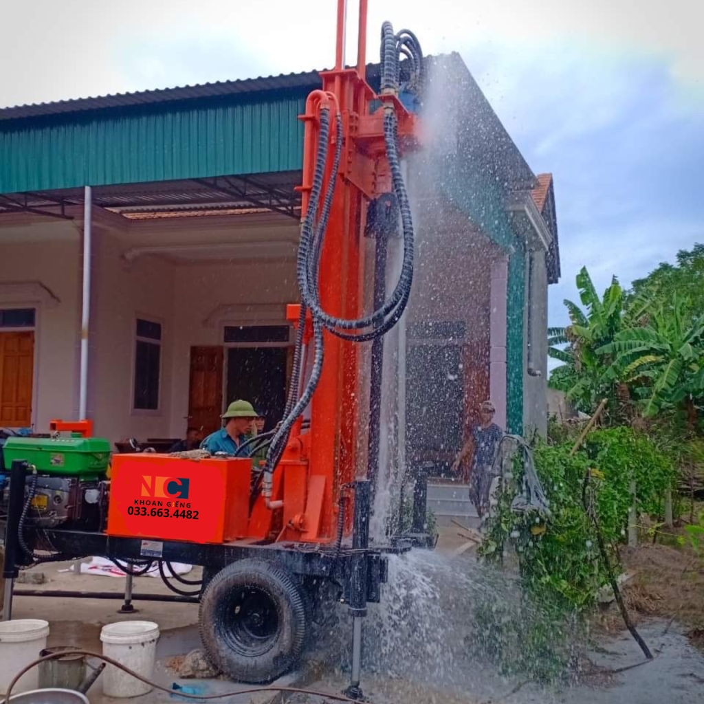 Máy móc khoan giếng công nghiệp